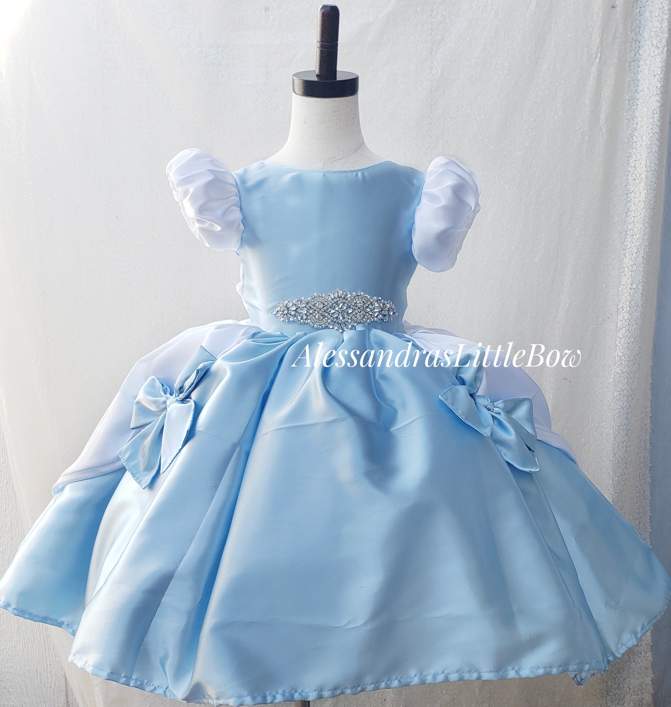 Princess Ella Couture Dress - AlessandrasLittleBow