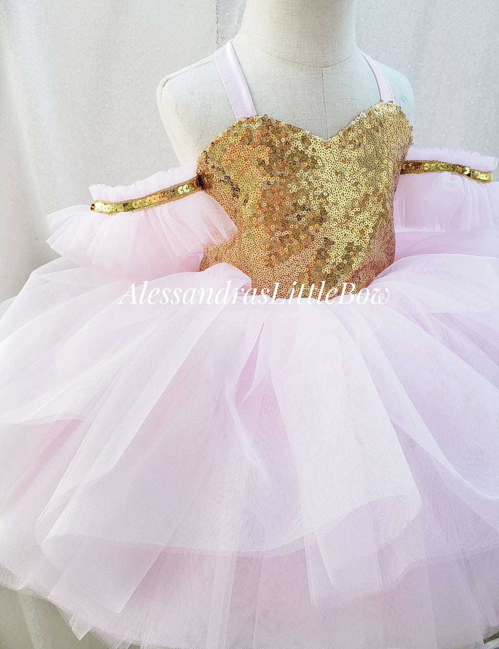 Ready to ship size 3/4t Pink Fairy Couture Dress