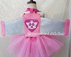 Pink PUP tutu romper - AlessandrasLittleBow