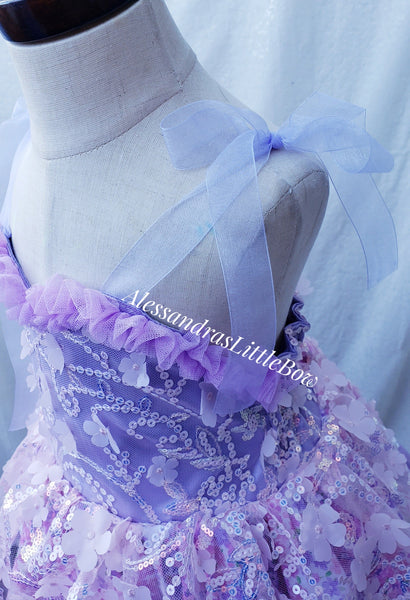 Pink and Lavender Spring Dress