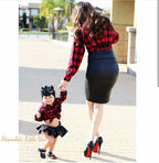 Faux Leather Skirted Bloomers - AlessandrasLittleBow