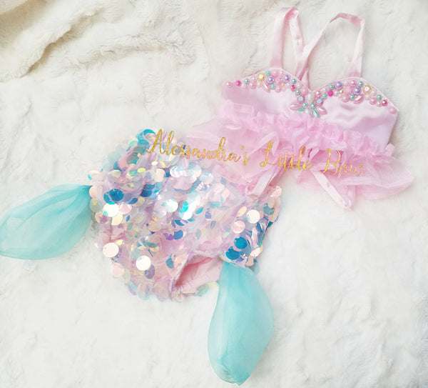 Princess Jewel Mermaid Set - AlessandrasLittleBow