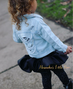 Faux Leather Skirted Bloomers - AlessandrasLittleBow