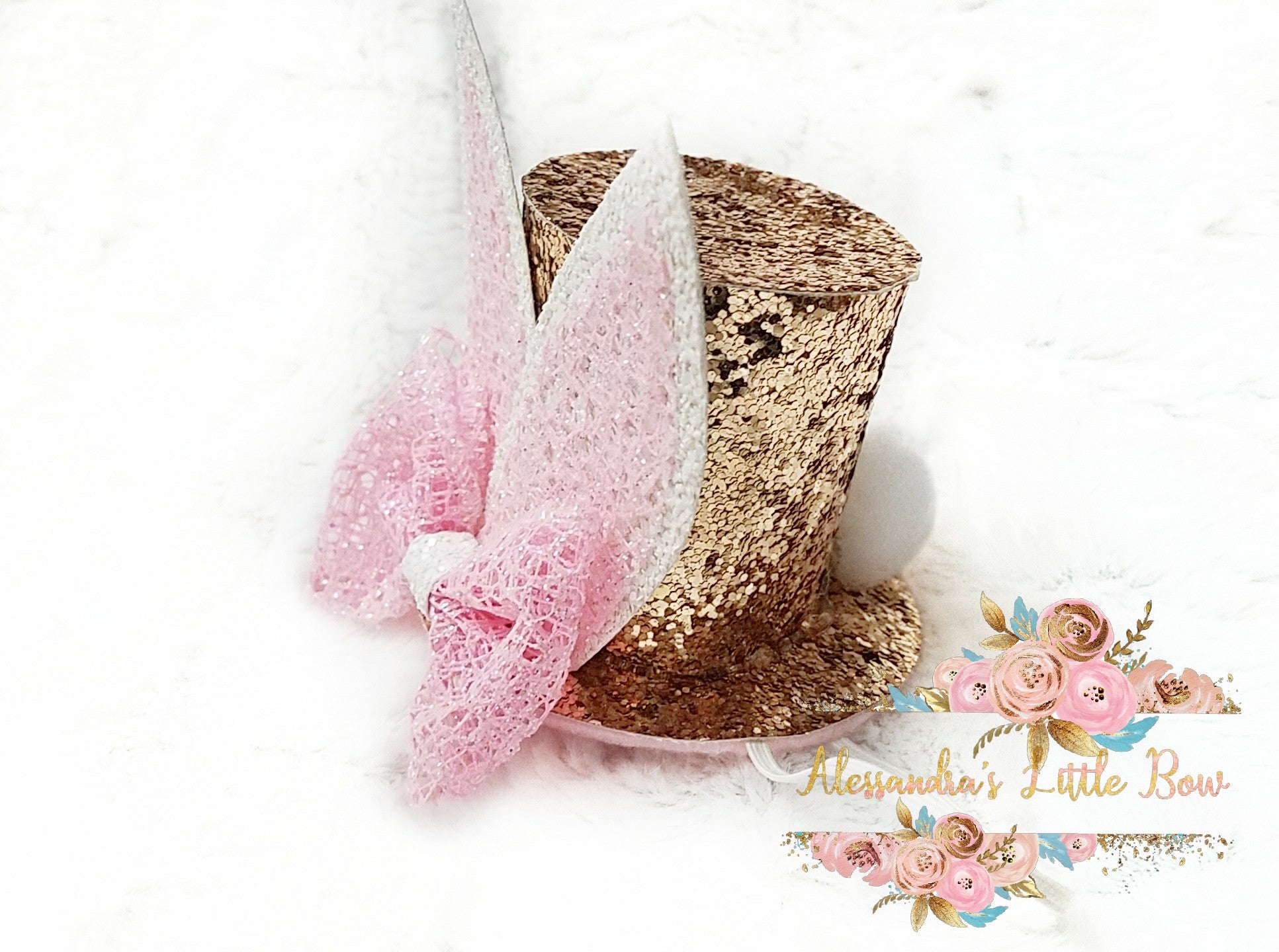 Bunny top hat - AlessandrasLittleBow