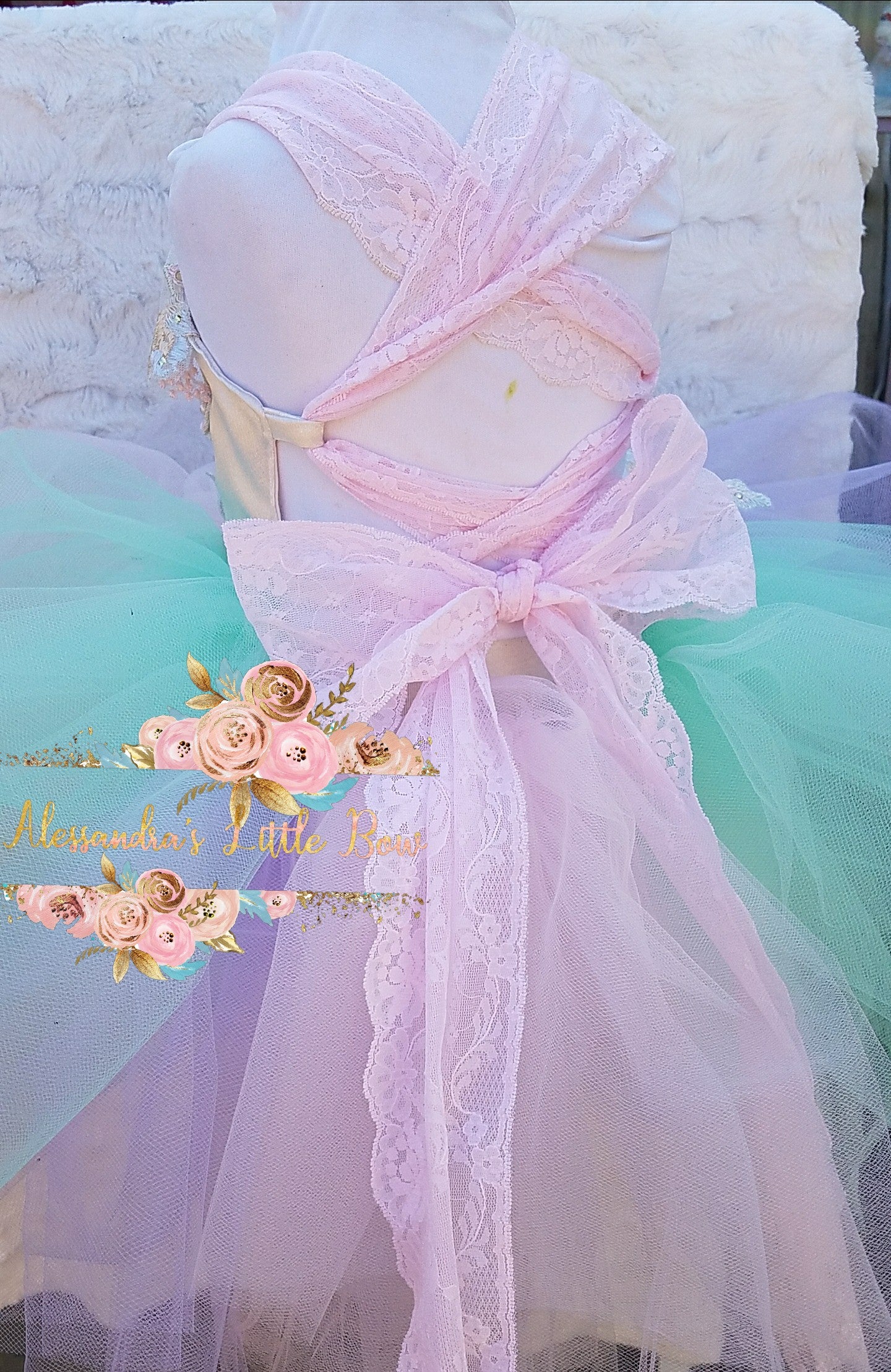 Isabella Couture Dress - AlessandrasLittleBow