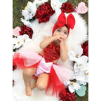 Queen of Hearts tutu Romper - AlessandrasLittleBow