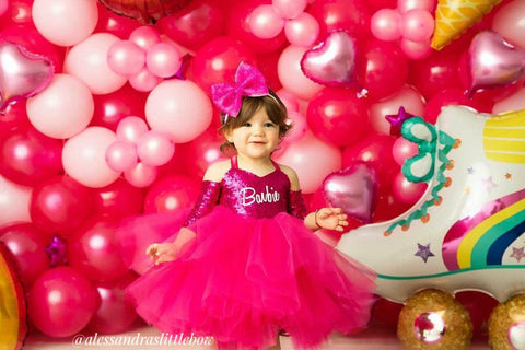 Pink Girly Girl world Couture Dress