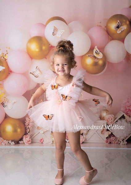 Monarch Butterfly Whimsical Romper