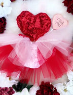 Queen of Hearts tutu Romper - AlessandrasLittleBow