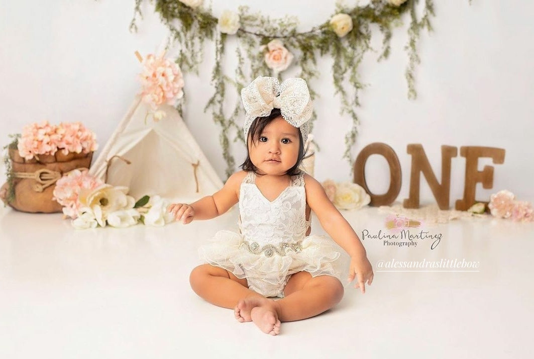 Boho Princess Romper - AlessandrasLittleBow