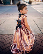 Princess Megan Couture Dress - AlessandrasLittleBow