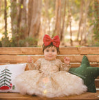 Princess Amber Couture Dress - AlessandrasLittleBow