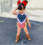 Liberty Heart Romper