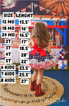 Stars and stripes VINTAGE Dress - AlessandrasLittleBow
